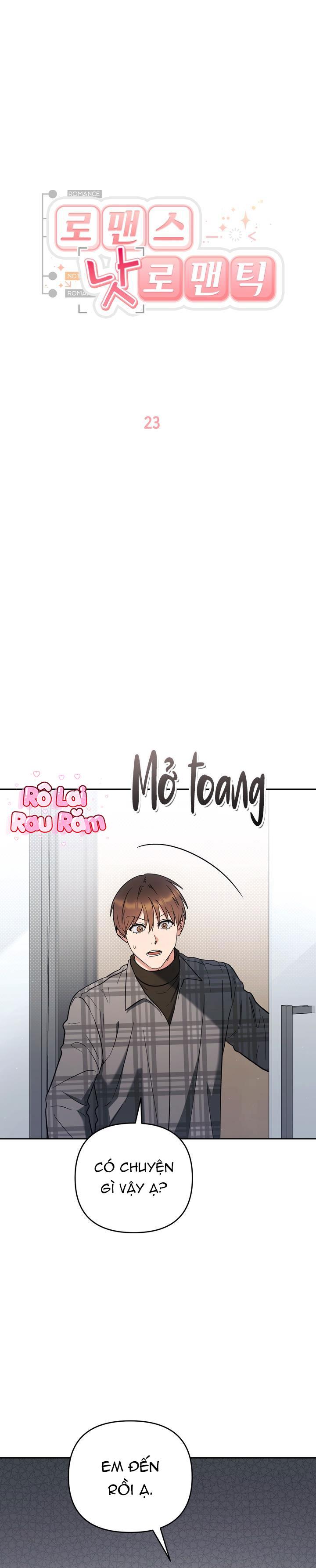 Đọc truyện LÃNG MẠN ĐỪNG LÃNG XẸT - Chapter 23