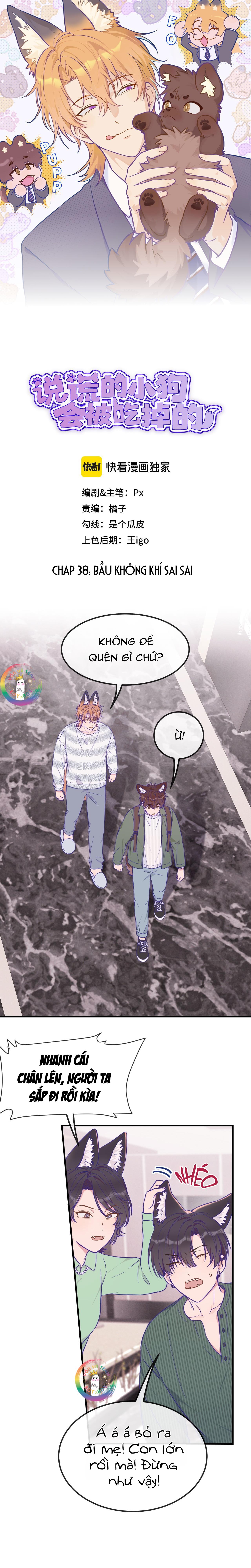 Đọc truyện Cún Con Nói Dối Sẽ Bị Ăn Thịt - Chapter 38