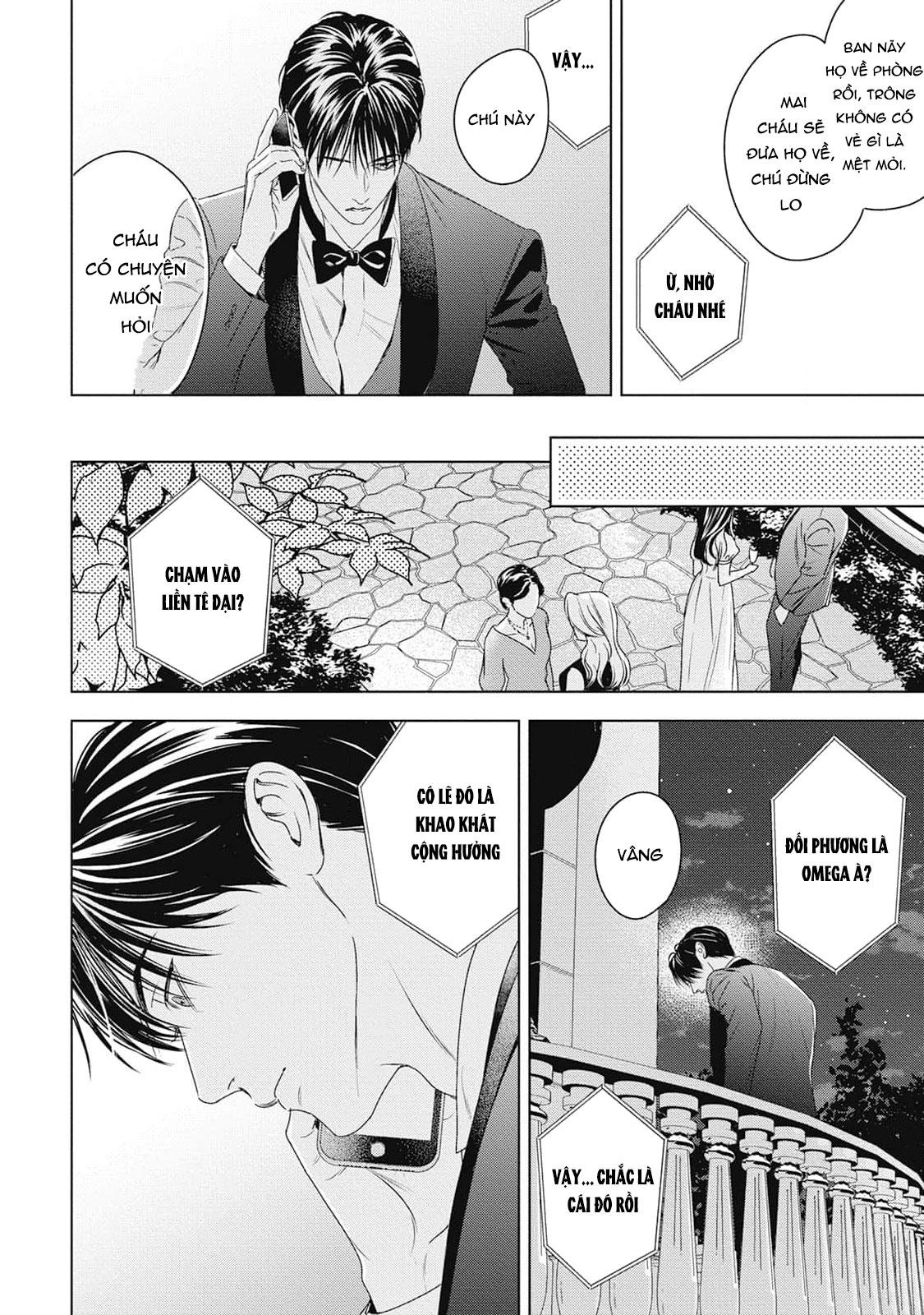 Đọc truyện Hòa thanh dưới ánh nến hoa cùng tình yêu của Omega - Chapter 4.5