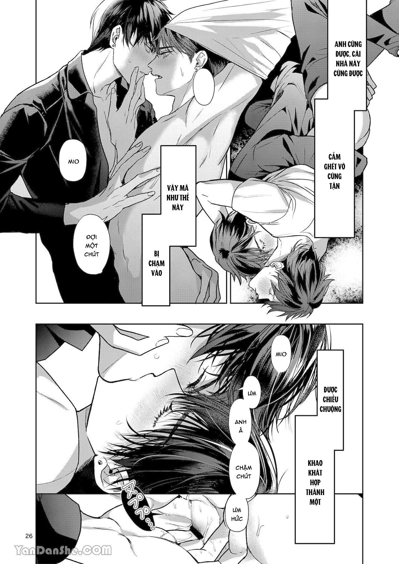 Đọc truyện Series BL Manga - Chapter 7.1