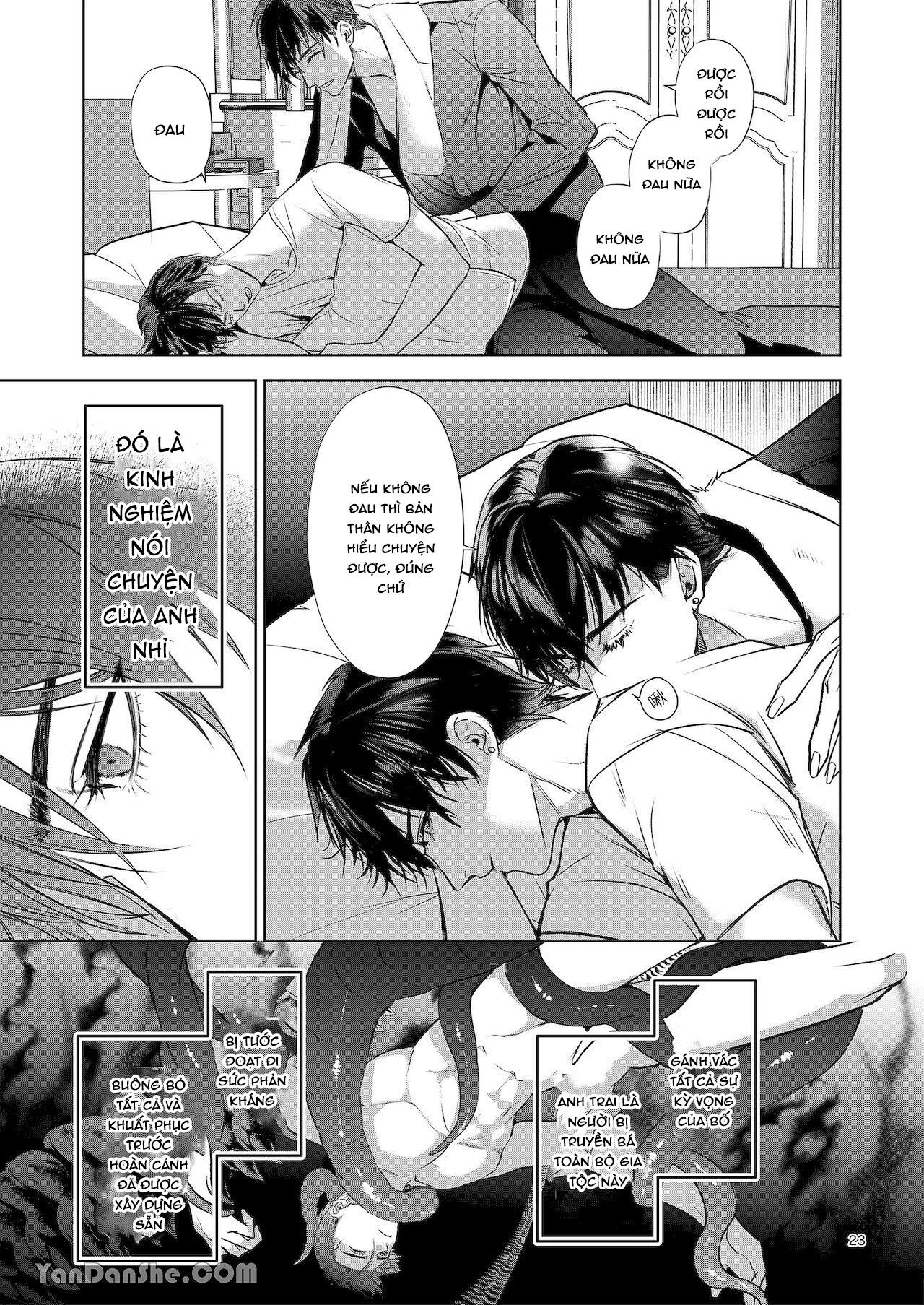 Đọc truyện Series BL Manga - Chapter 7.1