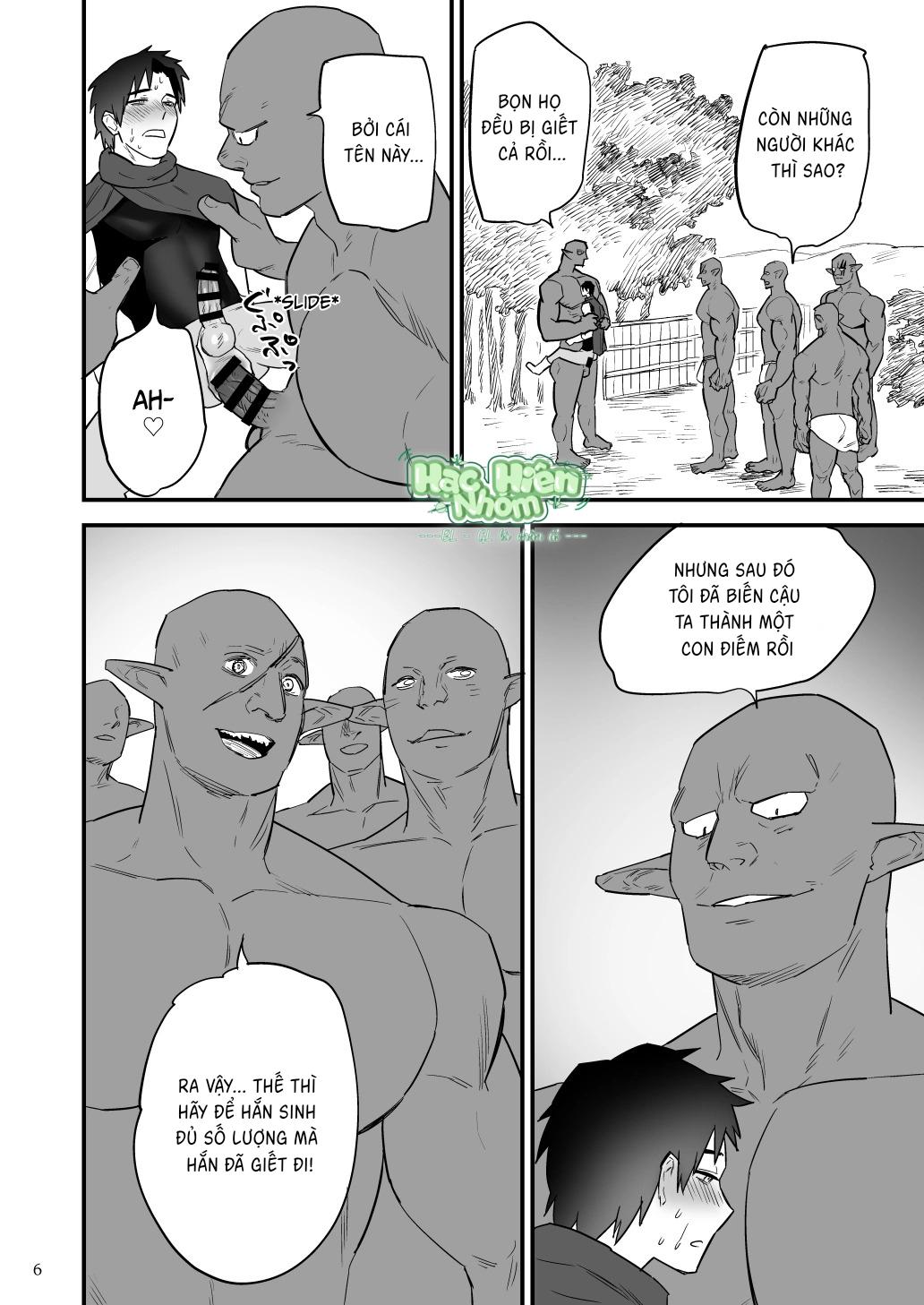 Đọc truyện Điểm yếu của vị anh hùng vĩ đại lại chính là hậu môn! - Chapter 4