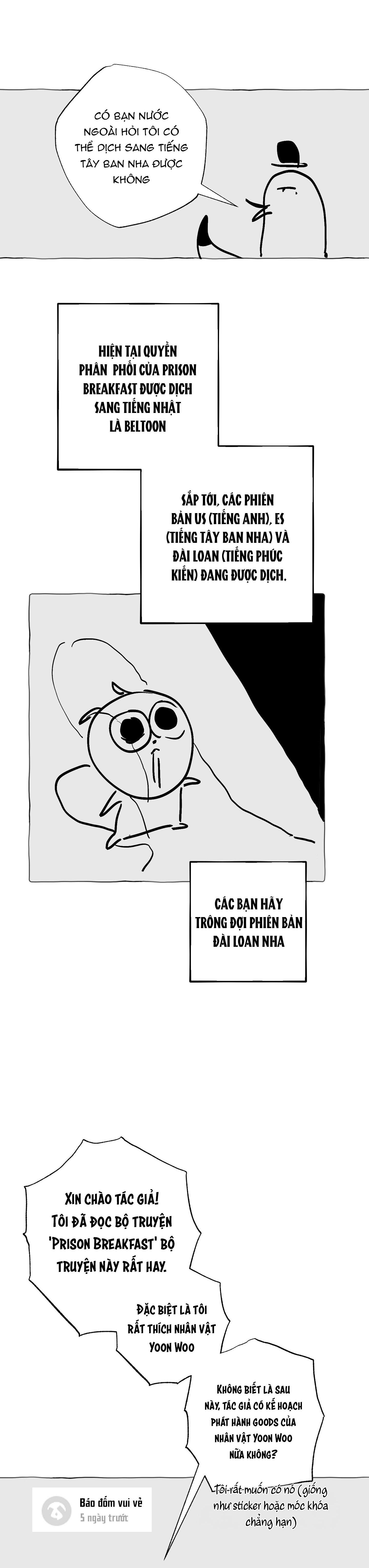 Đọc truyện Bữa sáng trong tù - Chapter 28.5