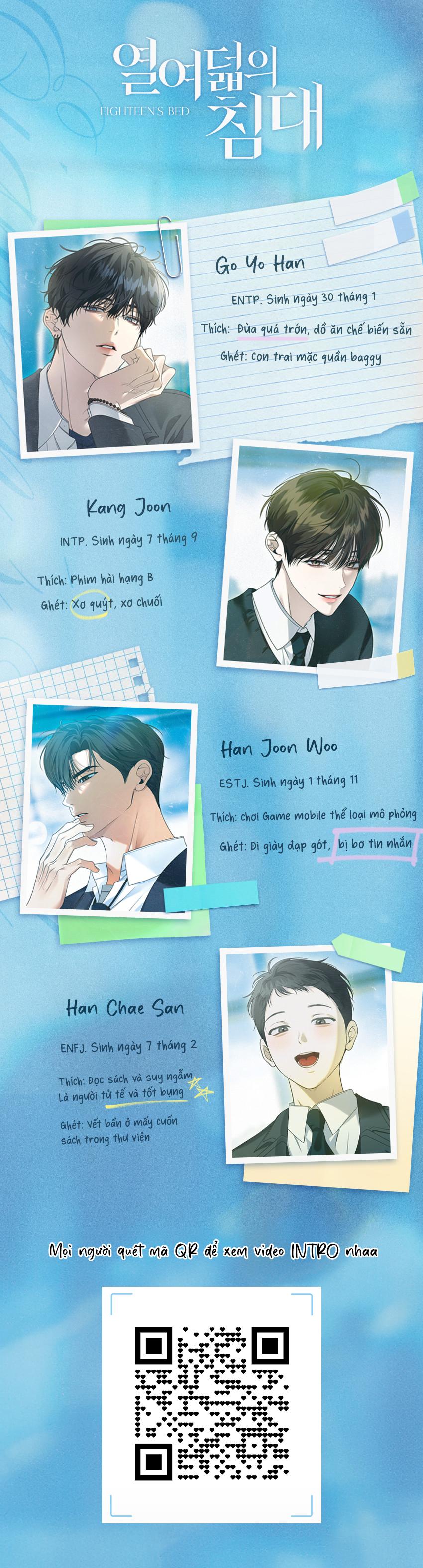 Đọc truyện EIGHTEEN'S BED - Chapter 0