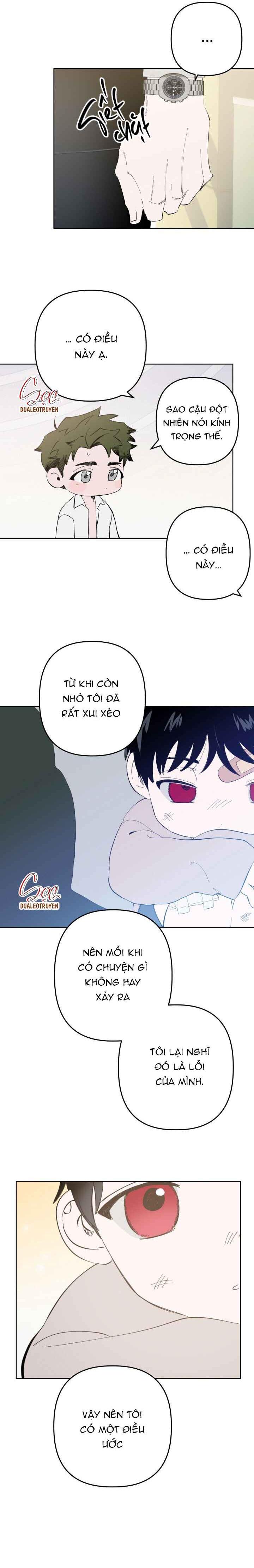 Đọc truyện VẬT MAY MẮN HÔM NAY LÀ CHÚ - Chapter 6