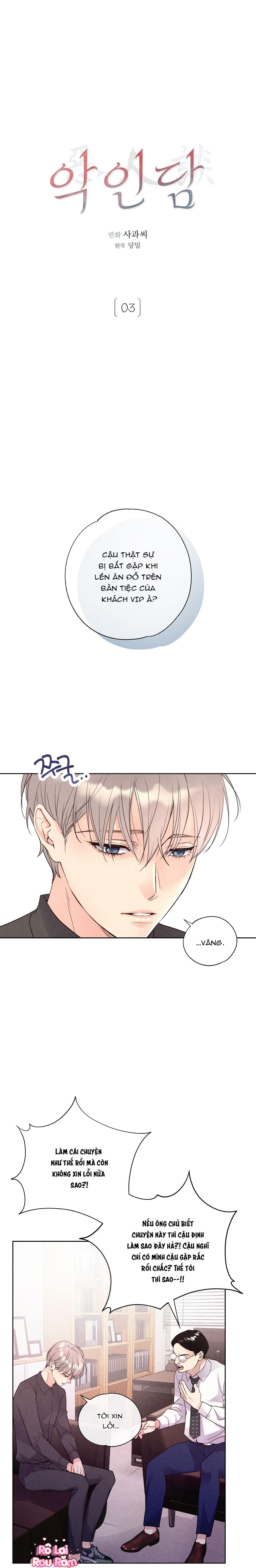 Đọc truyện (RÔ LAI) QUÁ KHỨ CỦA KẺ PHẢN DIỆN - Chapter 3