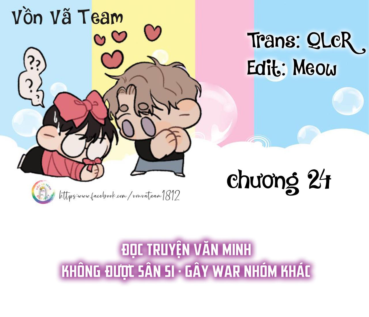 Đọc truyện (END) Đàn Anh Sói Ca Cùng Phòng Của Tôi - Chapter 24