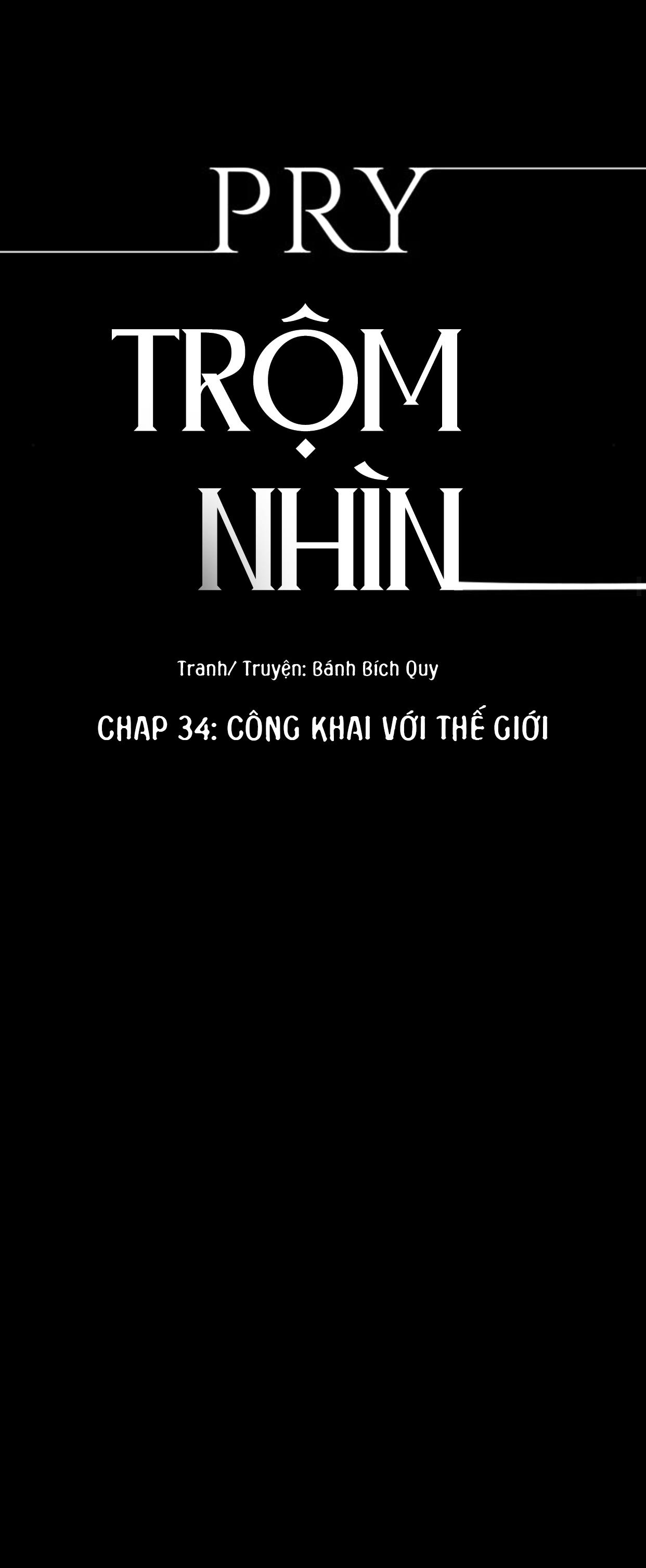 Đọc truyện PRY (Trộm Nhìn) -END - Chapter 34