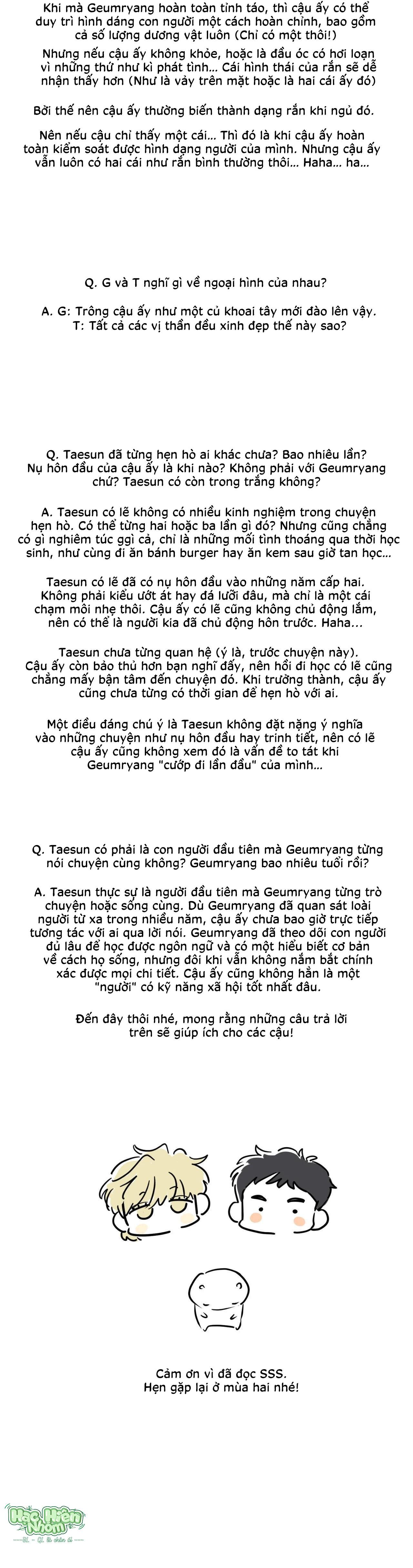Đọc truyện Sự quyến rũ của Thần Rắn - Chapter 26.5