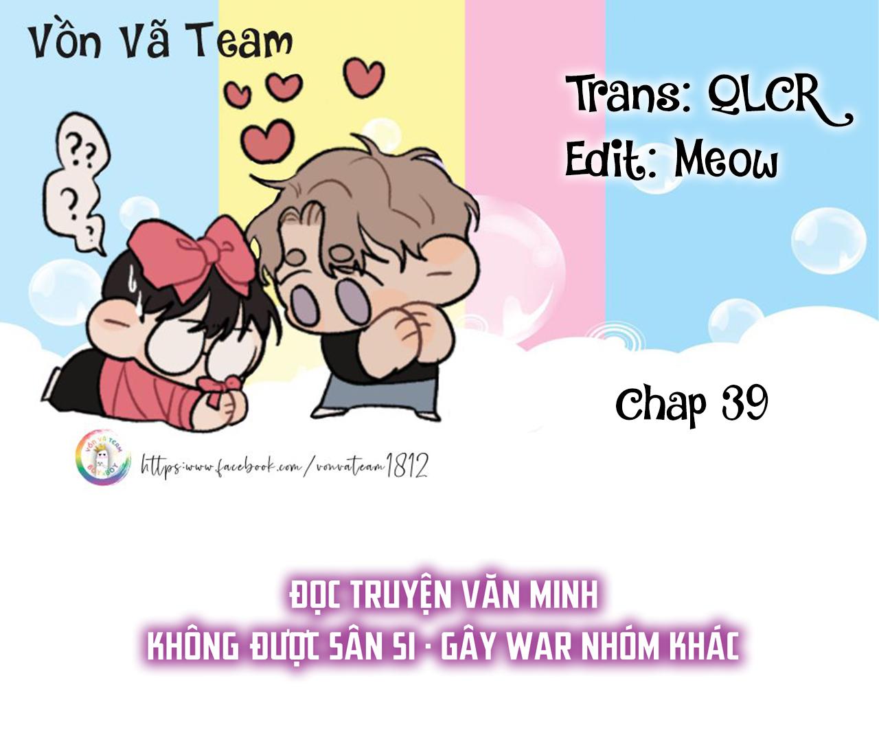Đọc truyện (END) Đàn Anh Sói Ca Cùng Phòng Của Tôi - Chapter 39