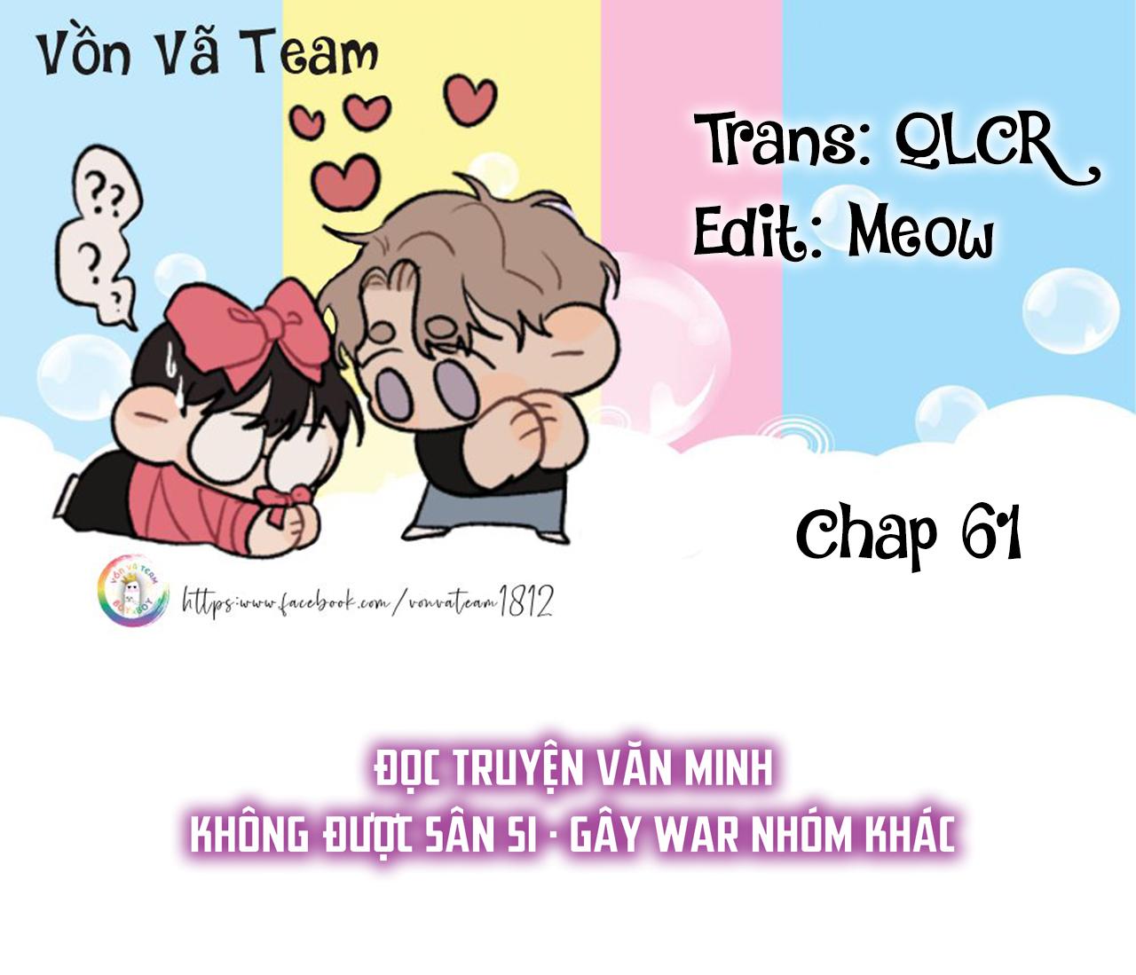 Đọc truyện (END) Đàn Anh Sói Ca Cùng Phòng Của Tôi - Chapter 61
