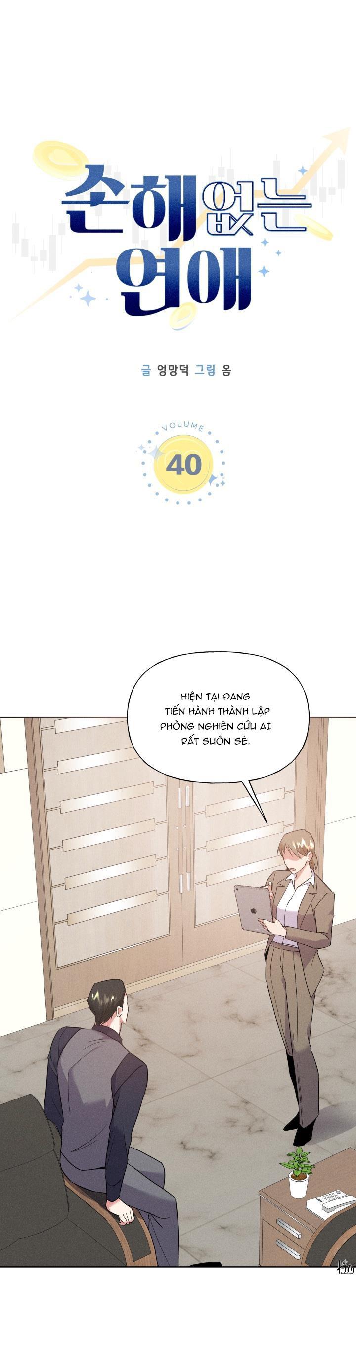 Đọc truyện TÌNH YÊU KHÔNG TỔN THẤT - Chapter 40
