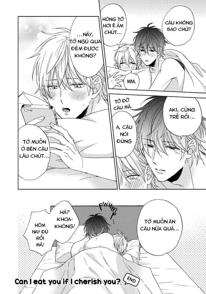 Đọc truyện Tôi có thể ăn cậu nếu tôi trân trọng cậu không? - Chapter 5