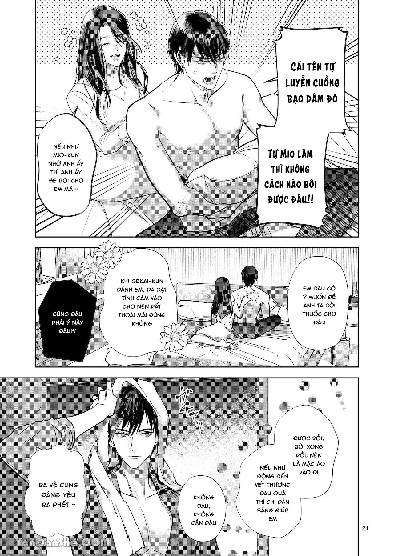 Đọc truyện Series BL Manga - Chapter 7.1