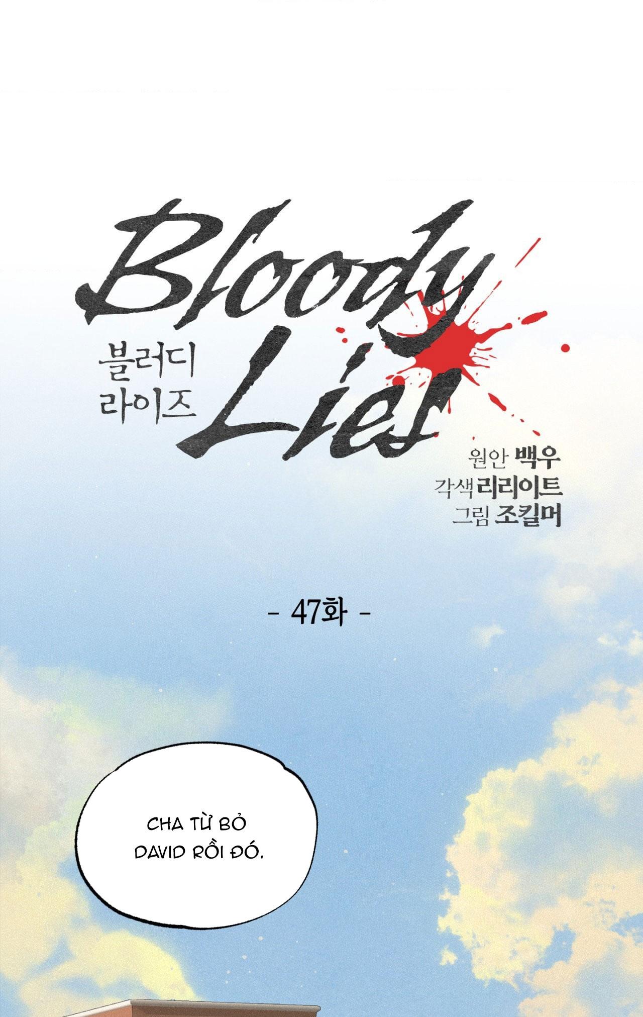 Đọc truyện LỜI NÓI DỐI ĐẪM MÁU - Chapter 47