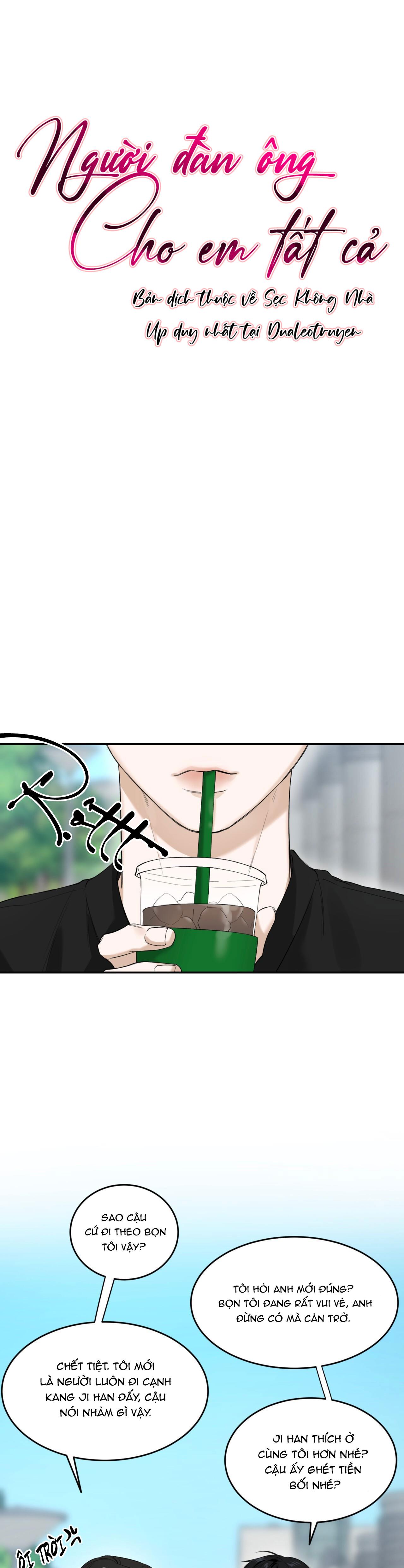 Đọc truyện NGƯỜI ĐÀN ÔNG CHO EM TẤT CẢ - Chapter 22
