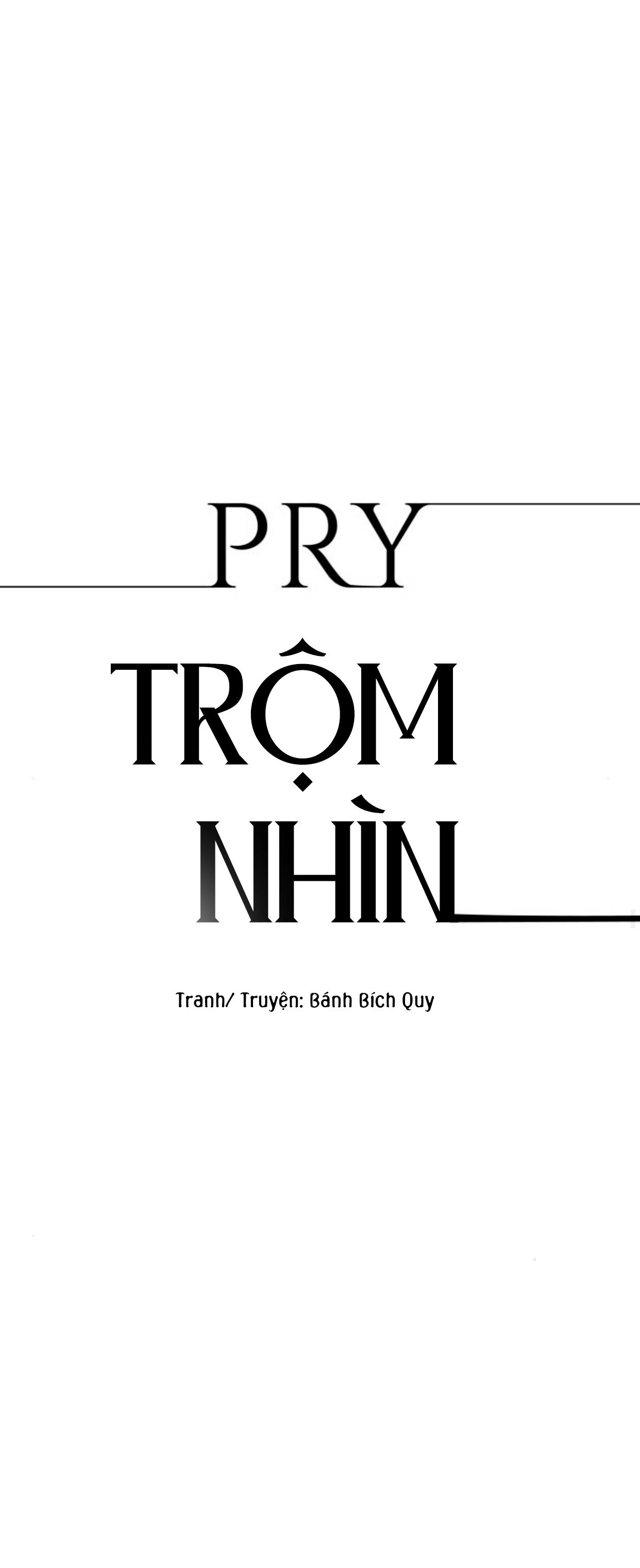 Đọc truyện PRY (Trộm Nhìn) -END - Chapter 38.1