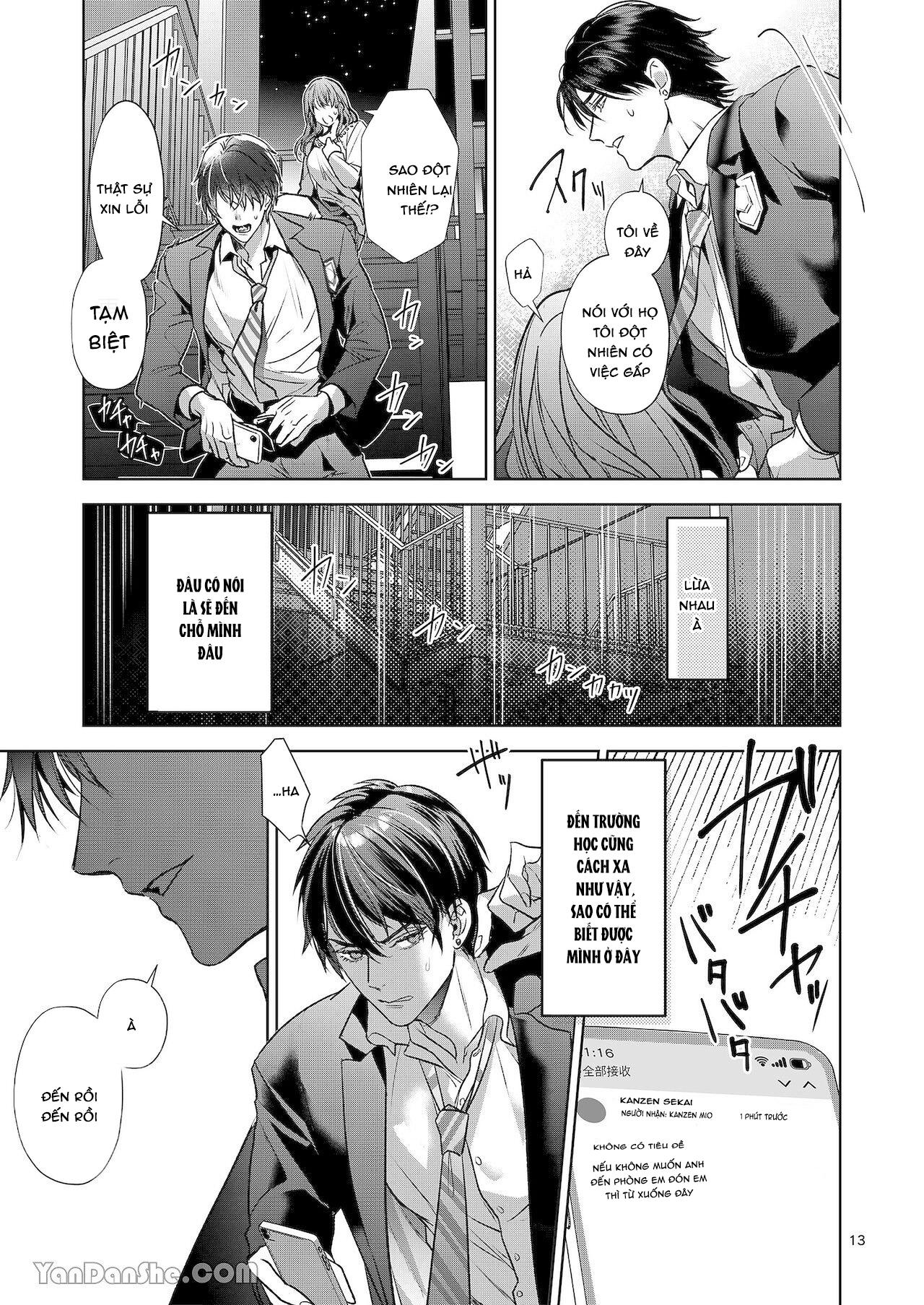 Đọc truyện Series BL Manga - Chapter 7.1