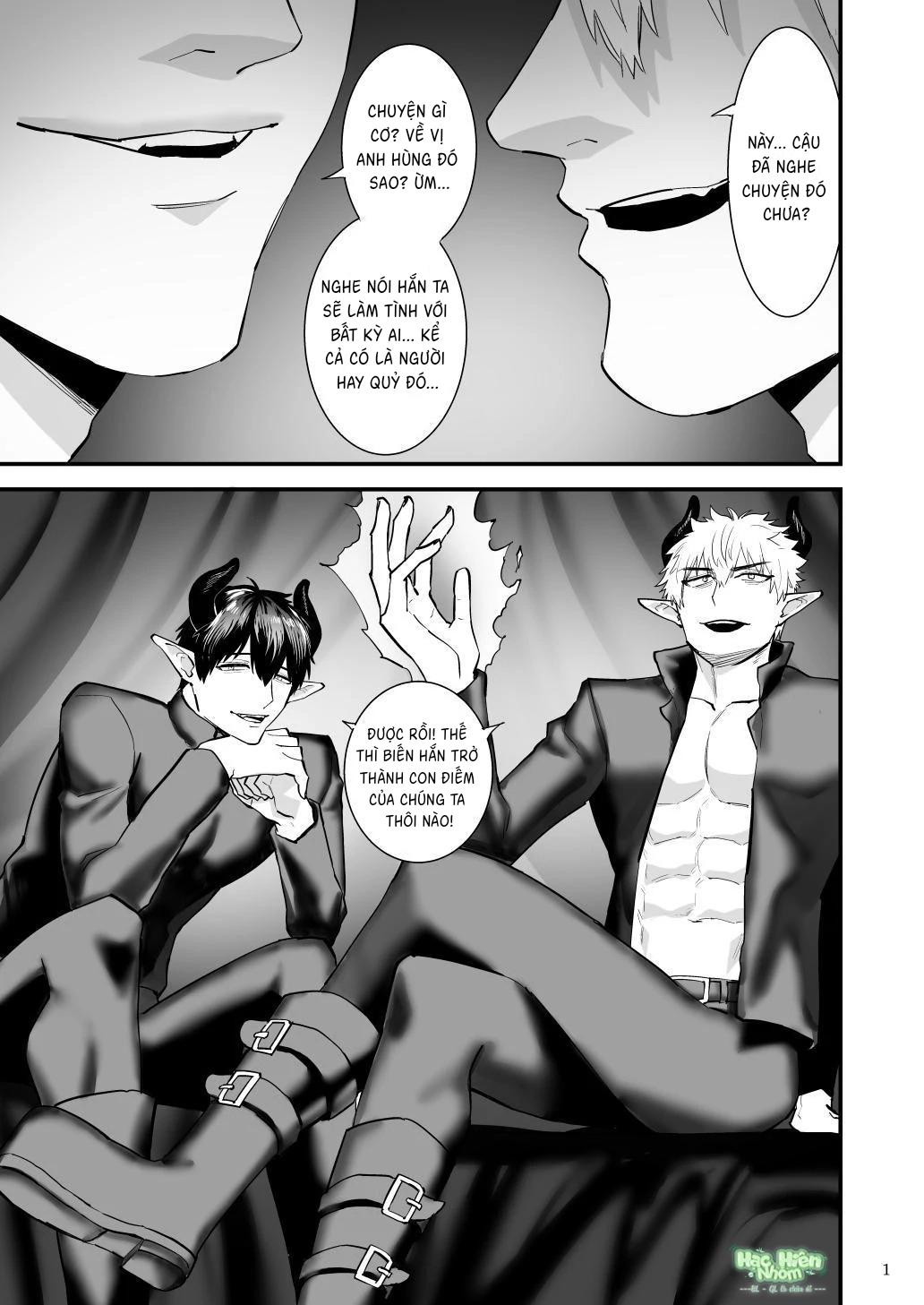 Đọc truyện Điểm yếu của vị anh hùng vĩ đại lại chính là hậu môn! - Chapter 8