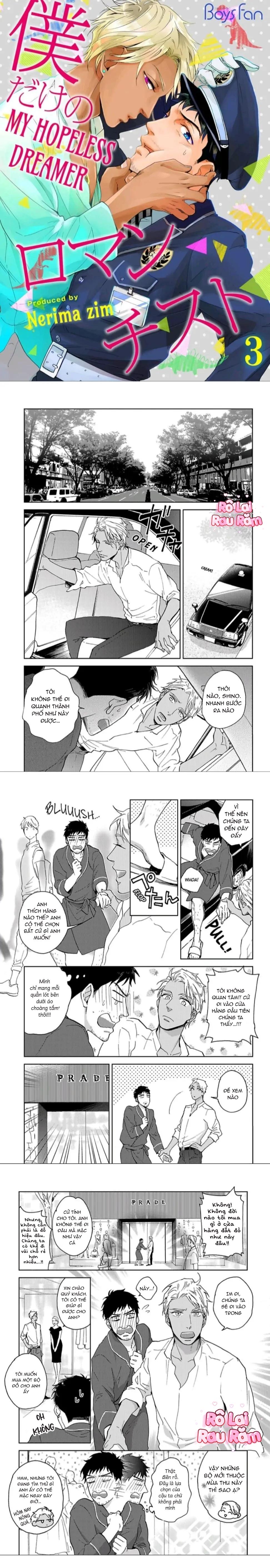 Đọc truyện Boku Dake no Romantist - Chapter 3