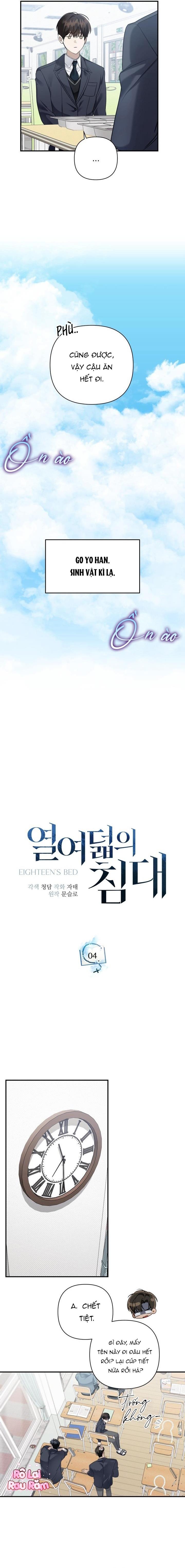 Đọc truyện CHIẾC GIƯỜNG TUỔI 18 - Chapter 4