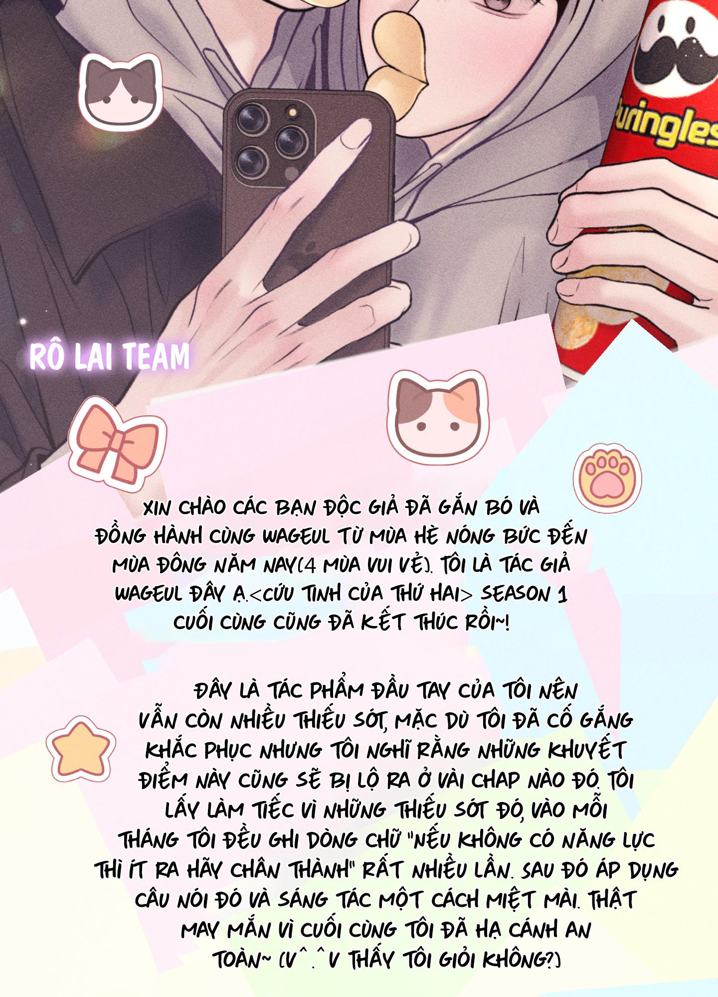 Đọc truyện (RÔ LAI) Cứu tinh của Thứ Hai - Chapter 29.1
