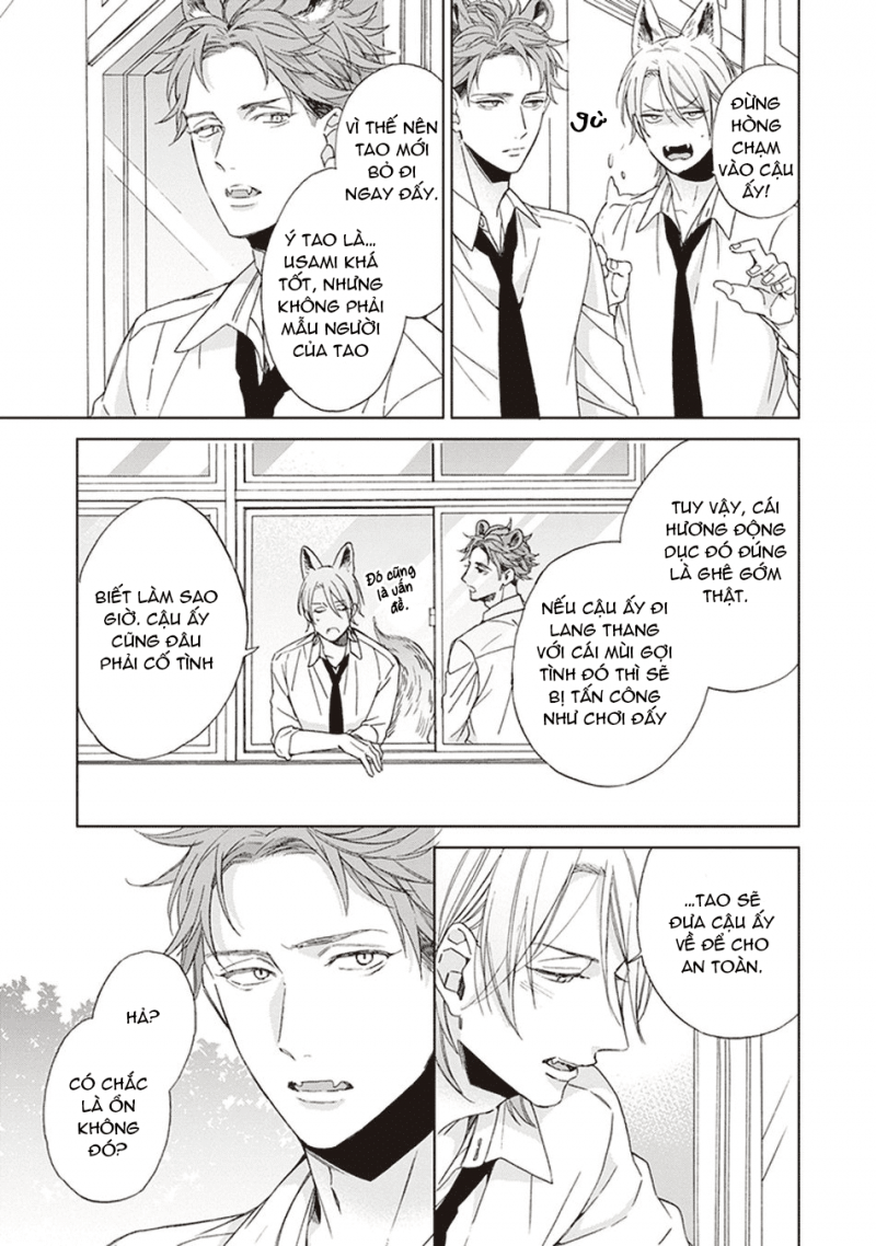 Đọc truyện Ookami-kun không đáng sợ chút nào - Chapter 4